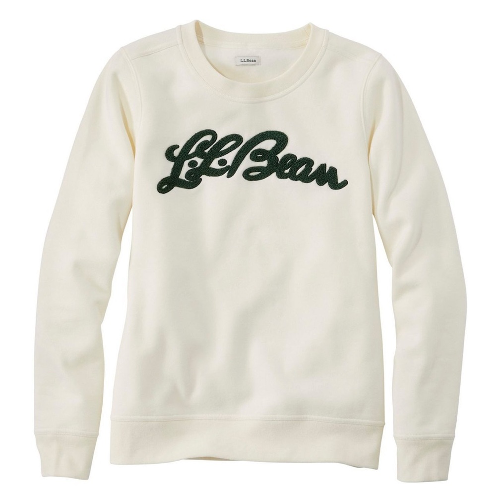 Women's L.L.Bean 1912 Sweatshirt, Crewneck Logo size Regular Medium